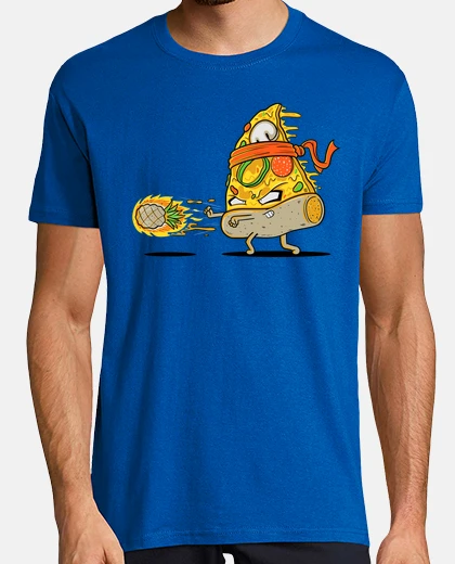 Tee-shirt pizza hadouken