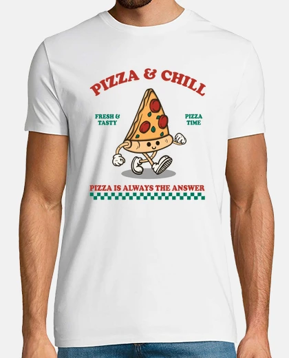 Camiseta Pizza is always the answer