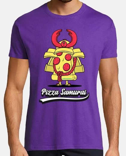 T-shirt pizza samurai