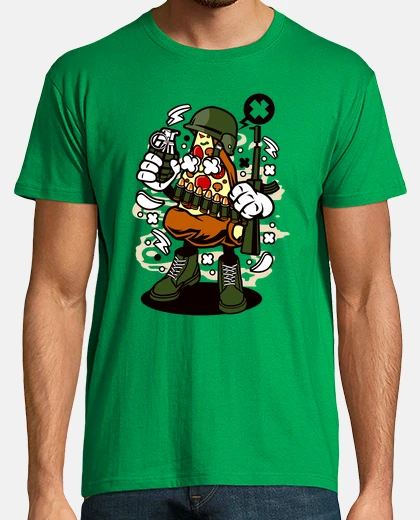 T-shirt pizza sol dad o