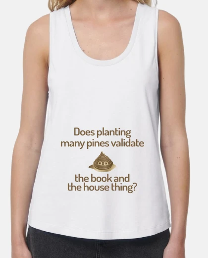 Tee-shirt pl anti ng man y pins book house brown 