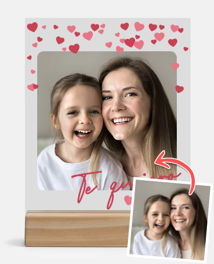 placa personalizada te quiero
