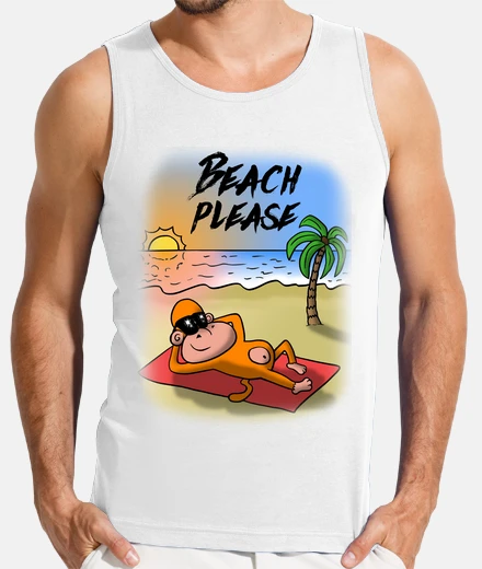 Tee-shirt plage s'il vous plaît