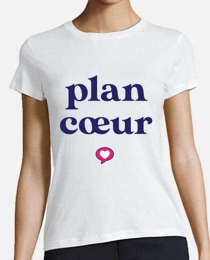 Tee-shirt Plan coeur