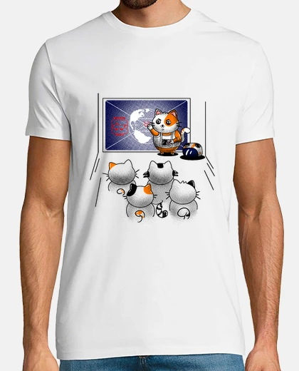 Tee-shirt plan rebelle pour conquérir le monde