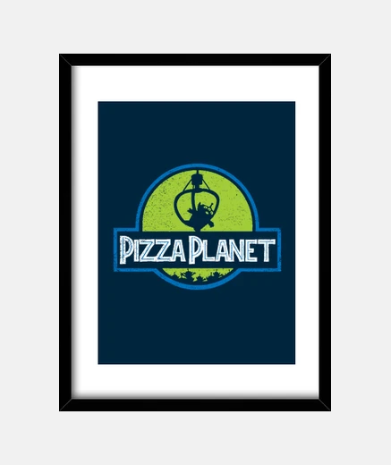 Quadro planet pizza