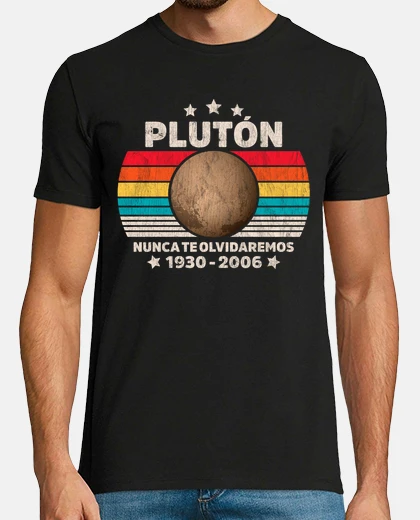 T-shirt planet pluto we will never forget you astronomy space science