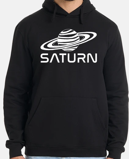 Sudadera planeta saturno blanco