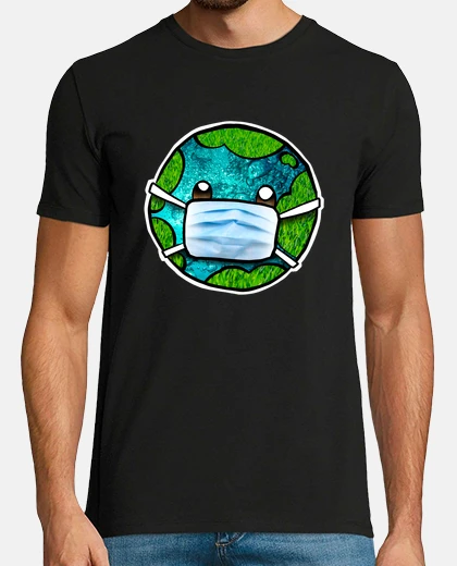 Tee-shirt Planète Covid terre