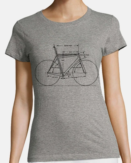 Playera Plano bicicleta