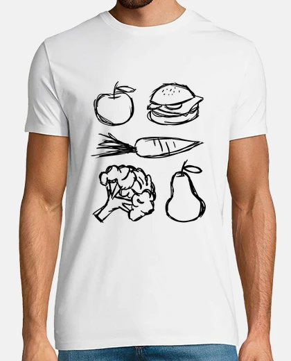 T-shirt plant dieta a base di
