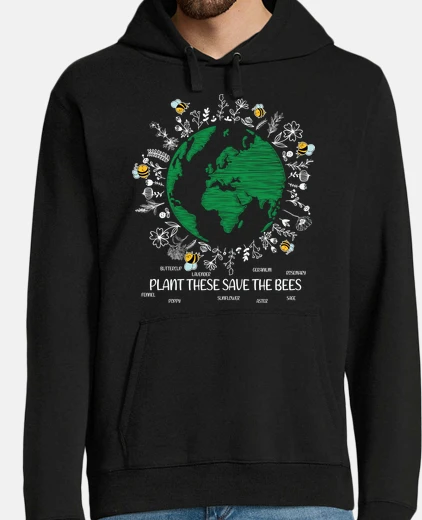 Sudadera plantar estos para salvar a las abejas