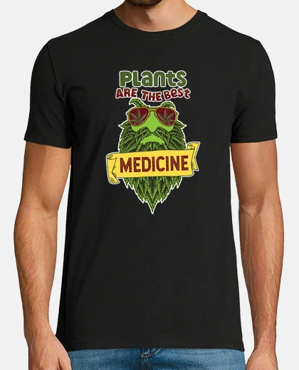Camiseta Plants Are The Best Medicine Weed Lover