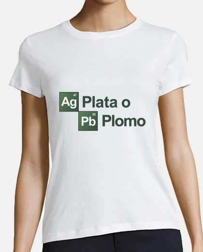 Camiseta Plata o plomo
