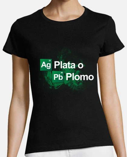Camiseta Plata o plomo