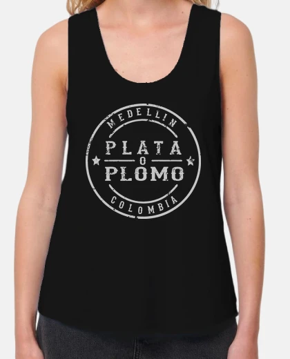 Camiseta Plata o Plomo Medellín