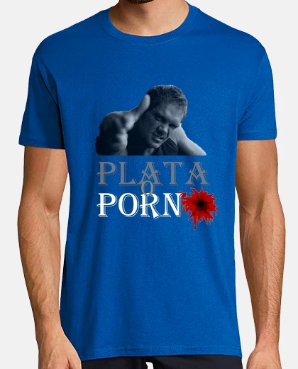 Camiseta PLATA O PORNO