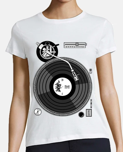 Tee-shirt plateau tournant - plaque (hip hop)