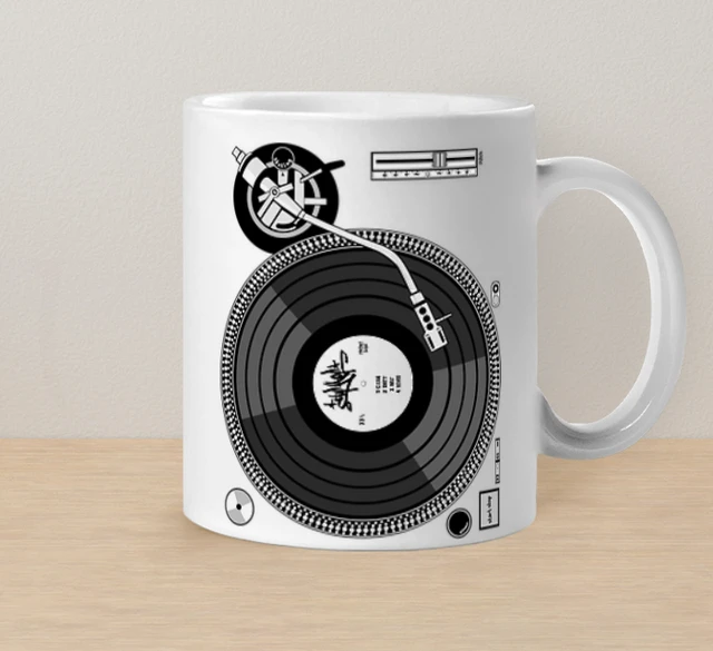 Mug platine plaque hip hop tostadora