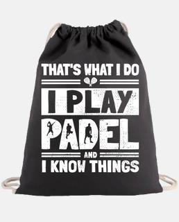 play padel and know things - paddle