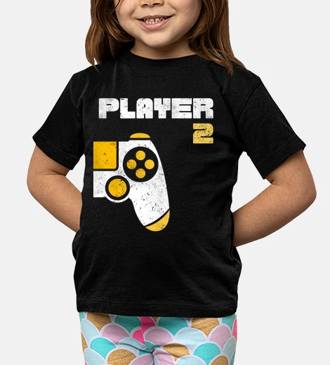 Kids Player 1 Player 2 Gamer Partnerlook