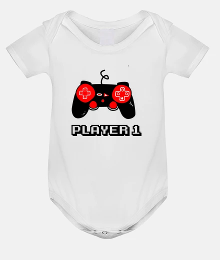 Kids player one geek gaming gamern nerd