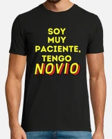 Playera tengo novio hot sale