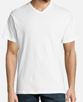 Playera camiseta blanca hombre skull