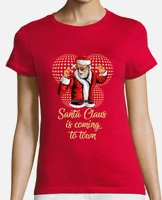 Playera discount santa claus