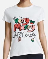 Playera very merry life coach christmas laTostadora M xico