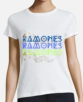 Playera ramones online mujer