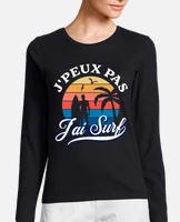 Playera surf online mujer