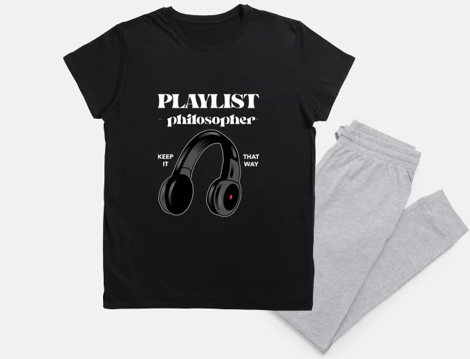 Pyjama playlist philosopher - funny gifts for