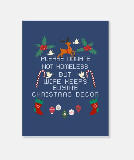 Wall Please donate not homeless but wife
