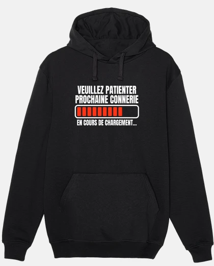 Hoodie please wait next bullshit