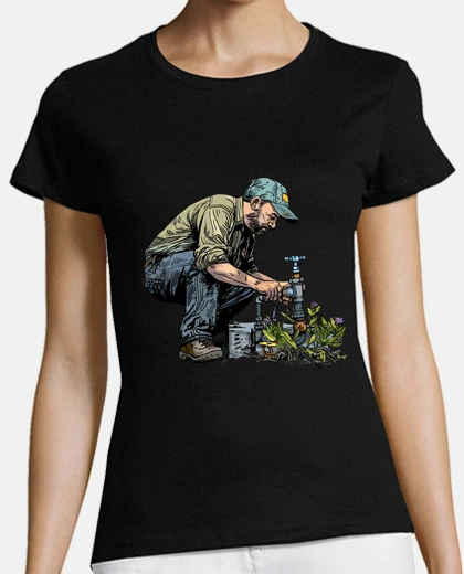 Tee-shirt plombier reparateur