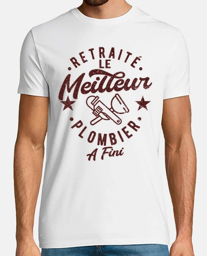 Tee-shirt Plombier Retraite