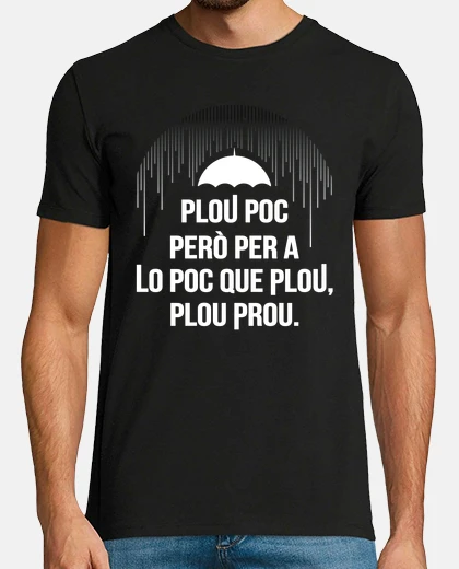 Tee-shirt plou poc l'académie des parapluies
