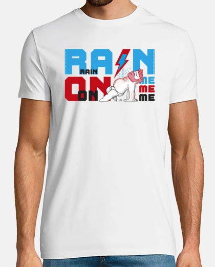 Tee-shirt pluie sur moi