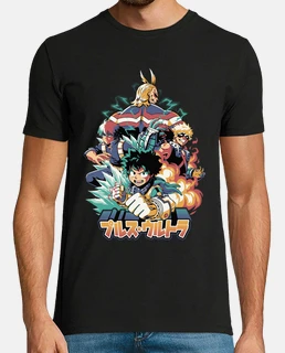 Camisa Camiseta Boku no Hero Academia -Personagens