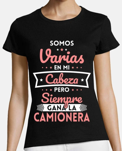 Tee-shirt plusieurs en tête le camionneur gagne t
