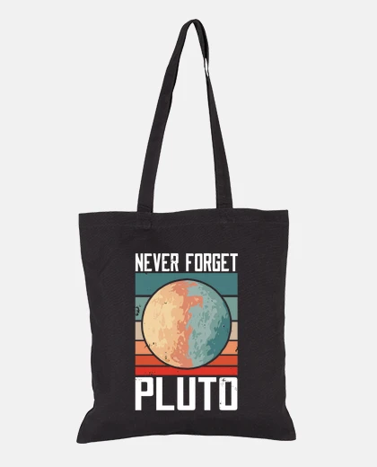 Sac Pluton ne jamais oublier planete soleil sac nuit des etoiles plage fourre-tout 