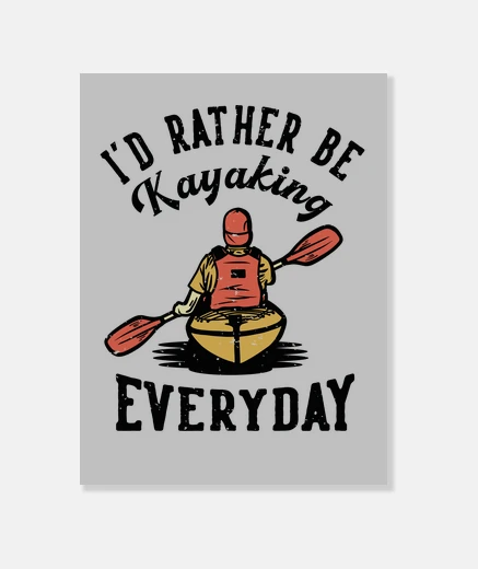 Tableau plutôt faire du kayak kayak canoë