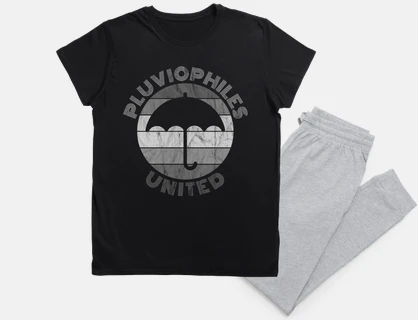 Pluviophiles United - greyscale