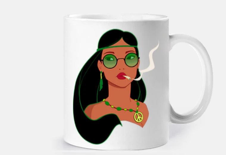 Cup pocahontas fumeta