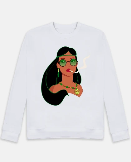 Hoodie pocahontas fumeta