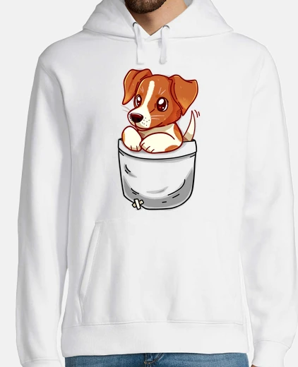 Sweat poche mignon jack russell terrier