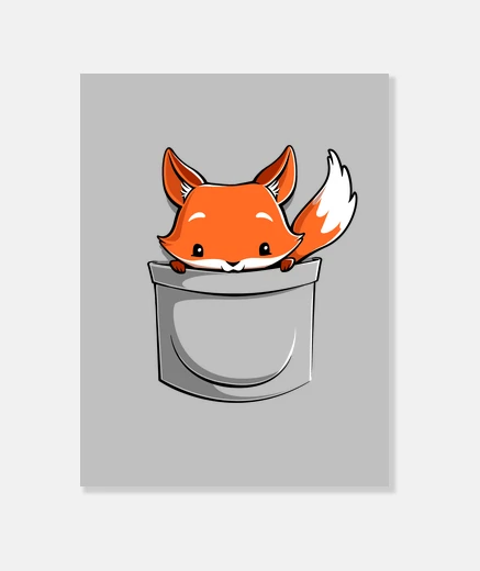 Wall pocket fox