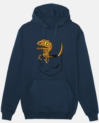 Hoodie pocket raptor