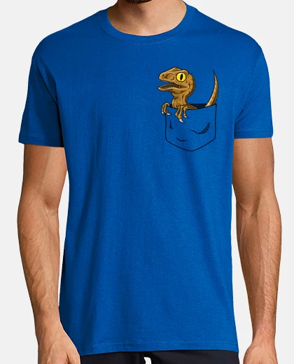 T-shirt pocket raptor